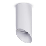 Maclean MCE360 W Luminária/tubo de montagem superficial, spot, redondo, alumínio, GU10, 55x130 mm, branco, 3 peças + lâmpada LED GU10 7 W Maclean Energy MCE437 NW branco neutro 4000 K, 220-240 V~, 50/60 Hz 3 peças