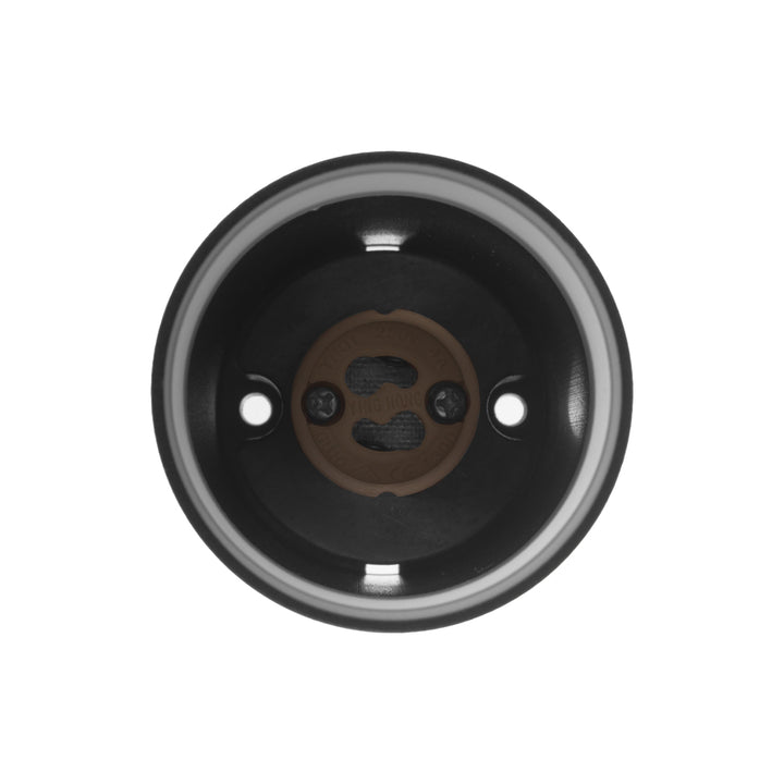 Maclean MCE360 B Luminaria/tubo de superficie, spot, redondo, aluminio, GU10, 55x130mm, color negro, 3pcs + bombilla LED GU10 7W Maclean Energy MCE437 NW blanco neutro 4000K, 220-240V~, 50/60Hz 3pcs