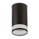 Maclean MCE361 B Luminária/tubo de montagem superficial, spot, redondo, alumínio, GU10, 55x130 mm, preto + Lâmpada LED Maclean Energy MCE437 NW GU10 7 W, branco neutro 4000 K, 220-240 V~, 50/60 Hz, 490 lm