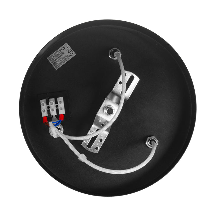 Maclean MCE362 B Plafón, spot, móvil, aluminio, 3xGU10, 55x90mm, negro mate + bombilla LED GU10 7W Maclean Energy MCE437 NW blanco neutro 4000K, 220-240V~, 50/60Hz 3pcs