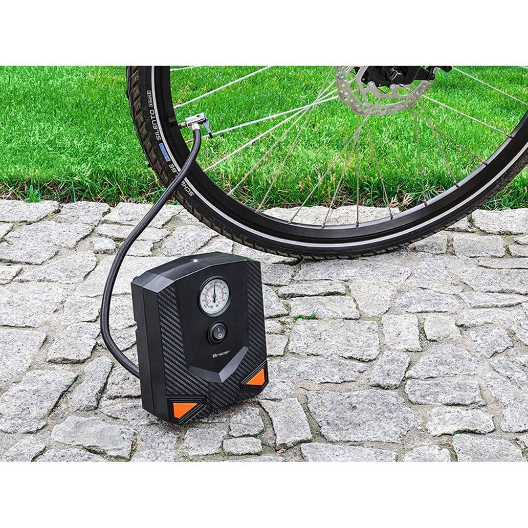 Compressor Tracer para Carro, Moto, Bicicleta, Balão, 120W, 8 bar, RES-03ML