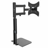 Suporte de TV Maclean com prateleira para DVD, VESA 200x200, 23"-43", 25 kg, MC-771A + HDMI 2.0 4K 3D UHD 1,8 m CABO 48 bits