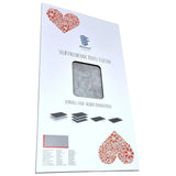 Azulejos autocolantes para pavimento e parede Fliesana, conjunto de 3, impermeáveis, padrão de betão cinza claro