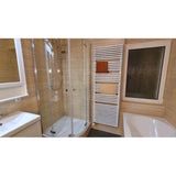 Azulejos autocolantes para chão e parede Fliesana, conjunto de 3, impermeáveis, design em pedra natural