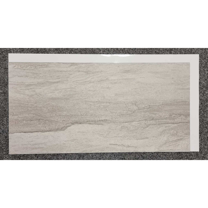 Fliesana Baldosas autoadhesivas para paredes y suelos, juego de 3, impermeable, dibujo de piedra natural (acantilado)