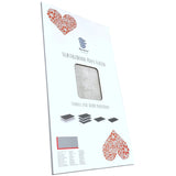 Azulejos autocolantes para parede e pavimento Fliesana, conjunto de 3, impermeáveis, cinzento claro