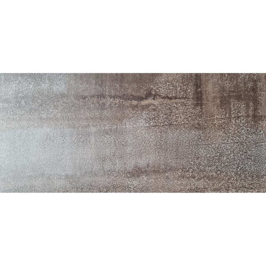 Azulejos autocolantes para pavimento e parede Fliesana, conjunto de 3, impermeáveis, design em pedra natural, cor ferrugem