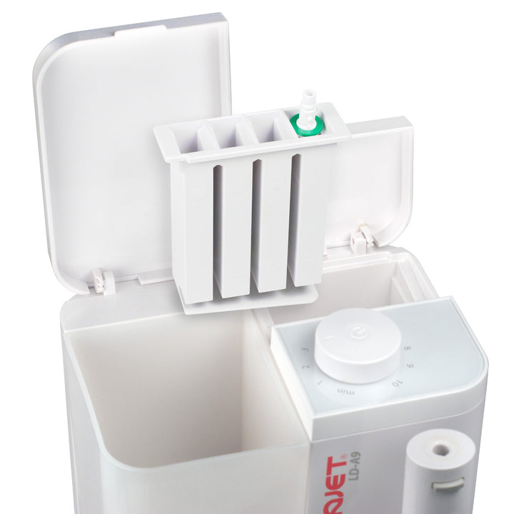 Irrigador Aquajet, control electrónico, recipiente de 500 ml, 4 puntas, LD-A9
