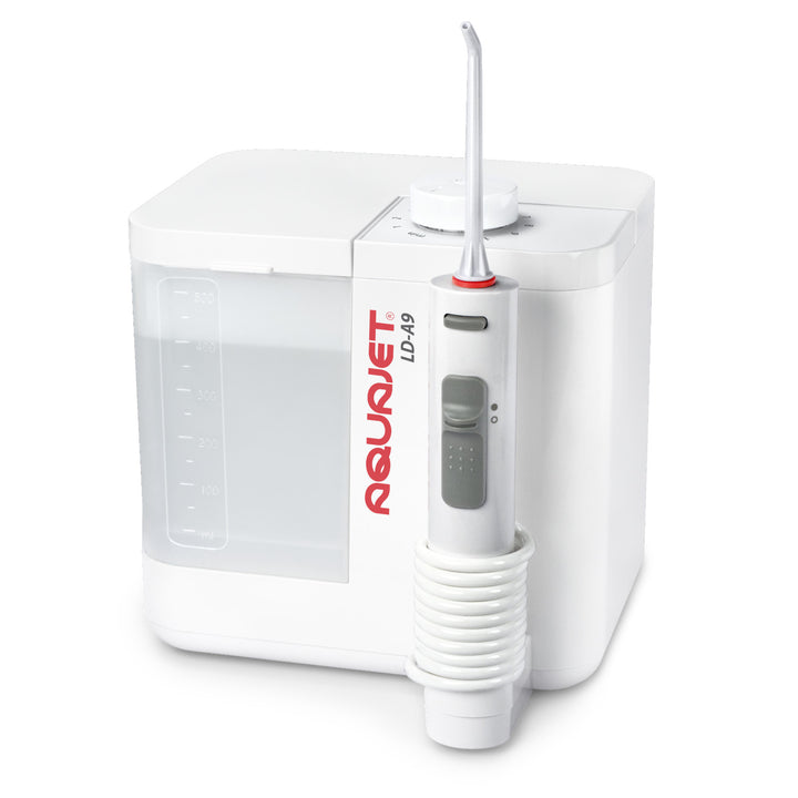 Irrigador Aquajet, control electrónico, recipiente de 500 ml, 4 puntas, LD-A9