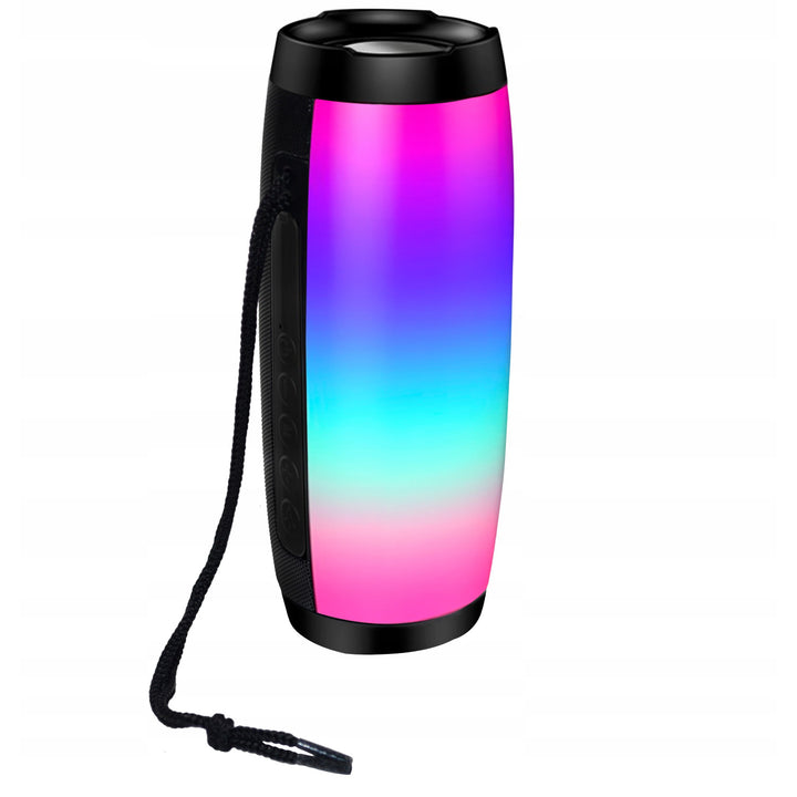 Coluna de som sem fios Vakoss, Bluetooth, SD, USB, AUX, rádio FM, retroiluminada, SP-B2862K