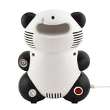 Inalador, nebulizador, máscara e filtro infantil Promedix PR-812 Panda + conjunto de chupetas Promedix PR-815
