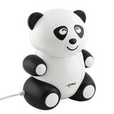 Inalador, nebulizador, máscara e filtro infantil Promedix PR-812 Panda + conjunto de chupetas Promedix PR-815