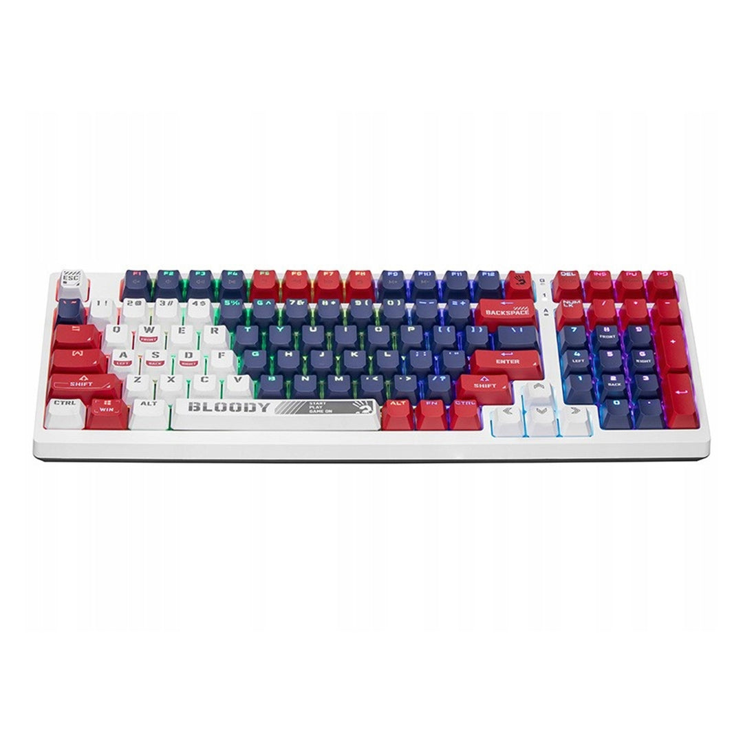 Teclado mecânico desportivo USB azul marinho A4TECH BLOODY S98 (Switches BLMS Red Plus)
