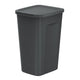 Keden Papelera, Capacidad 50 litros, Color negro, COMPACTA Q PLUS