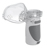 Promedix inhalador nebulizador inalámbrico portátil / de mano, kit, mascarillas, PR-835 + 2x Mascarillas médicas CE EN 14683:2019 - kit - color azul 10 piezas Promedix PR-280 BFE>98%...