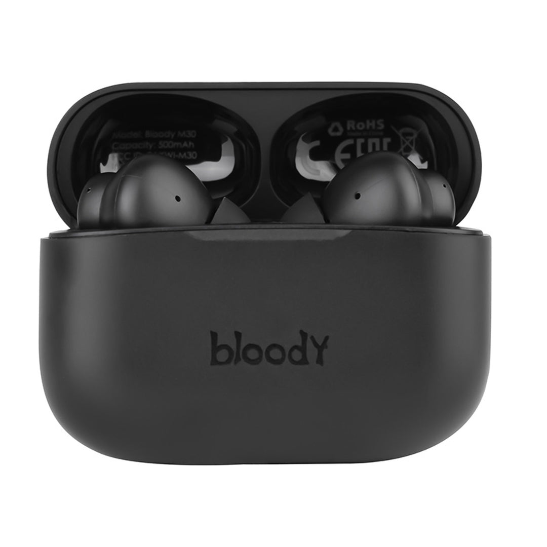 Auscultadores sem fios A4TECH, Bluetooth 5.0, BLOODY TWS M30, preto