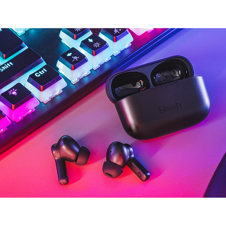 Auscultadores sem fios A4TECH, Bluetooth 5.0, BLOODY TWS M30, preto