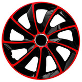 NRM Stig Extra 15'' tapacubos universal negro/rojo1 pieza