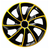 Tampão universal 17'' NRM Stig Extra dourado/preto 1 peça