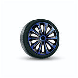 Tapacubos universal 16'' NRM Strong Duo azul/negro 1 pieza