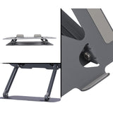 Media-Tech MT2661 Soporte ergonómico ajustable para portátiles de 10-17 pulgadas LAPTOP STAND