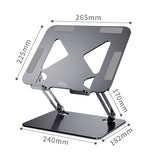 Media-Tech MT2661 Soporte ergonómico ajustable para portátiles de 10-17 pulgadas LAPTOP STAND