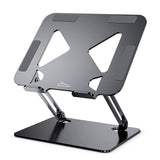 Media-Tech MT2661 Soporte ergonómico ajustable para portátiles de 10-17 pulgadas LAPTOP STAND