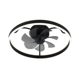Candeeiro de teto Rabalux, com ventilador, 40W, preto, Fanfy