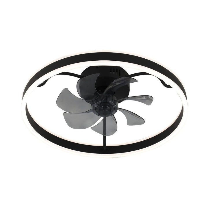 Candeeiro de teto Rabalux, com ventilador, 40W, preto, Fanfy