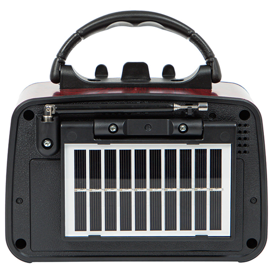 BLOW Radio portátil solar analógica AM/FM BT RA10, AUX, USB, TWS
