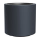 Vaso de flores Prosperplast com inserto, altura 29 cm, antracite, Heos