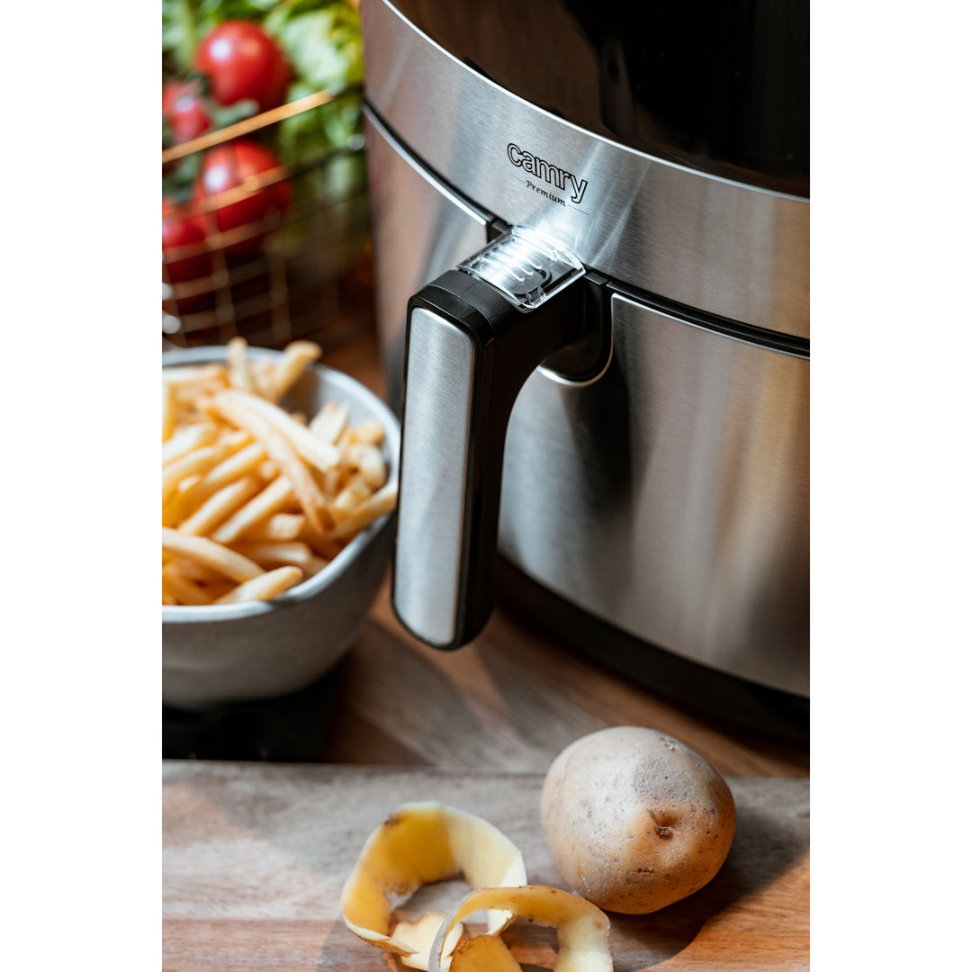 Camry CR 6311 Freidora sin grasa, 9 programas, 5,0 L, Airfryer