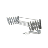 ABJ Secadora de ropa, de pared, plegable, gris, 100 cm