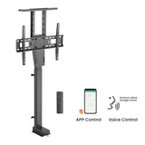 Maclean Soporte extraíble eléctrico para TV, TUYA, 37''-80'', VESA 600x400, máx. 60kg, MC-866T + CABLE HDMI 2.0 4K 3D UHD 1,8m 48 bit