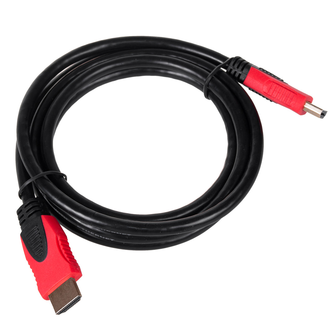 Suporte de TV elétrico Maclean, TUYA, 37''-80'', VESA 600x400, máx. 60 kg, MC-866T + cabo 4K 3D UHD HDMI 2.0 de 1,8 m, 48 bits