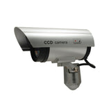 Cámara simulada con LED intermitente IR1100 S IR exterior, Color plateado, 4 unidades