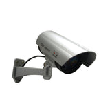 Cámara simulada con LED intermitente IR1100 S IR exterior, Color plateado, 4 unidades