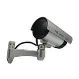 Cámara simulada con LED intermitente IR1100 S IR exterior, Color plateado, 4 unidades