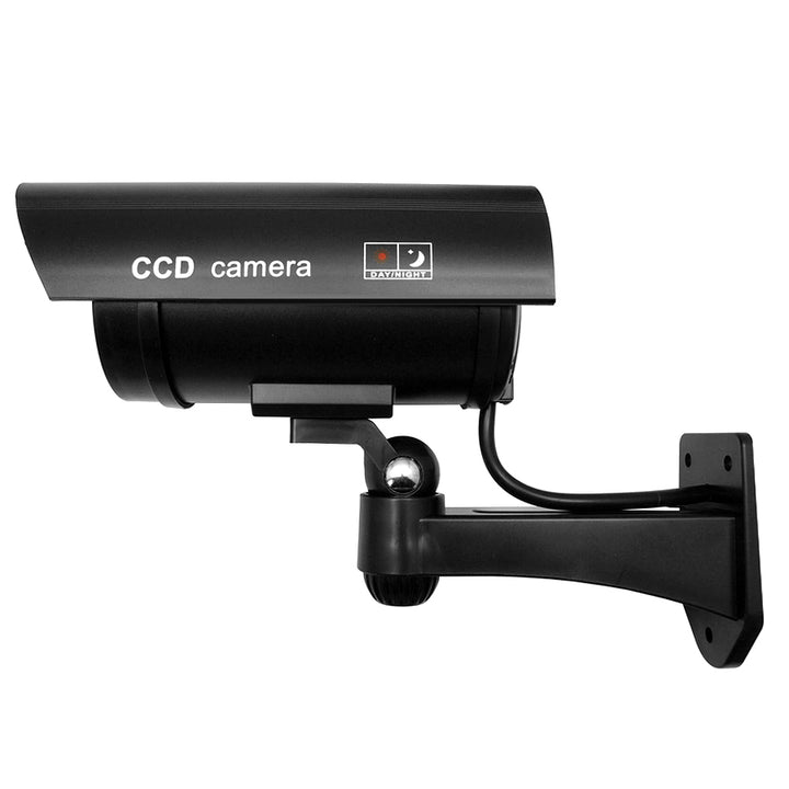 Câmara fictícia com LED intermitente IR1100 B IR para exterior, preta, pacote de 4