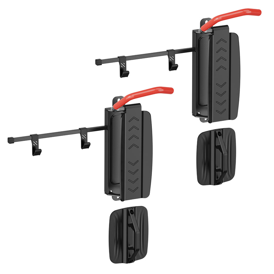 Suporte de parede para bicicletas Maclean, máx. 35 kg, MC-499, 2 unid.