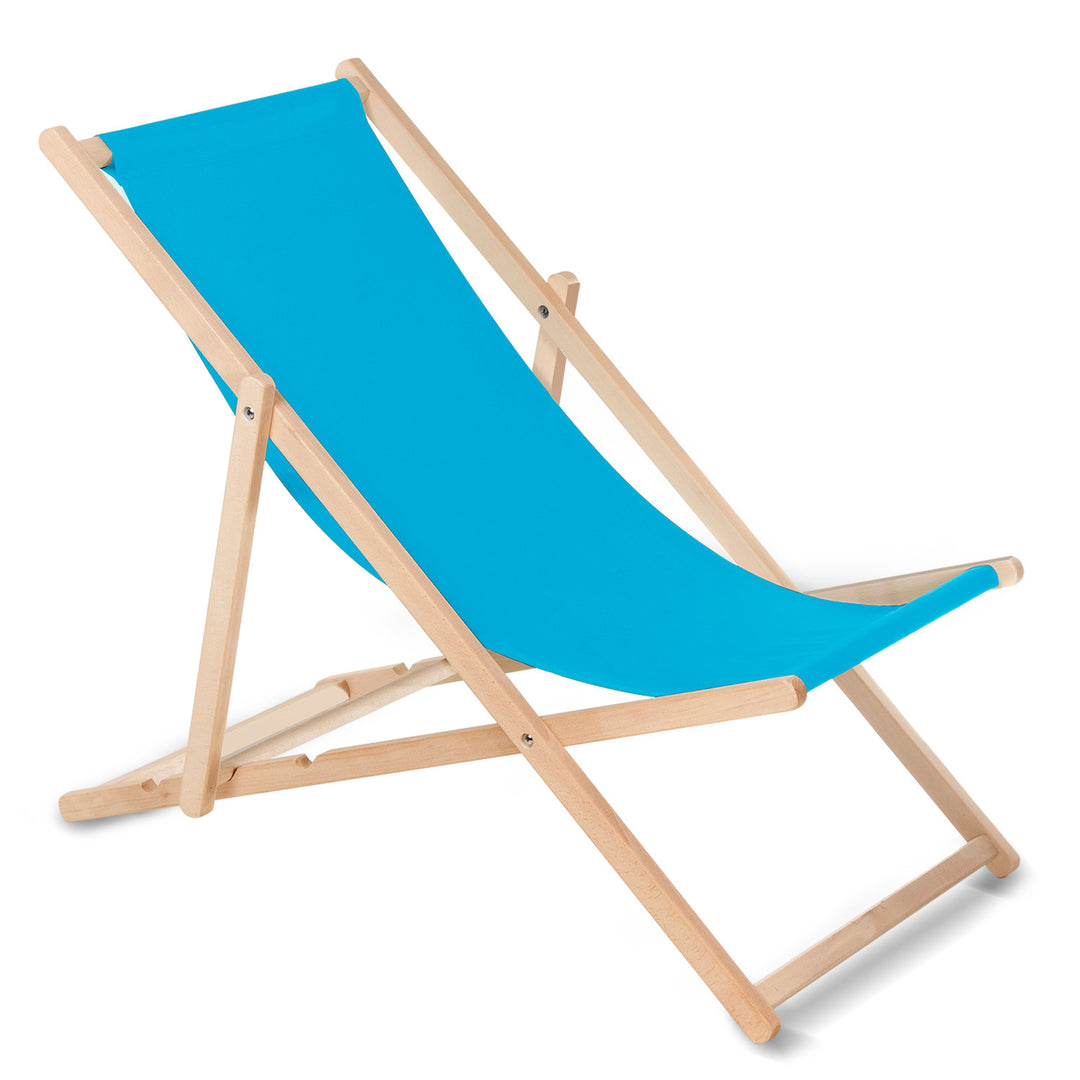 Espreguiçadeira GreenBlue GB183 Classic Beech, Azul, Embalagem de 4