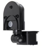 Sensor de movimento e crepúsculo/amanhecer de parede Maclean MCE25, 180°, máx. 1200 W, preto e branco