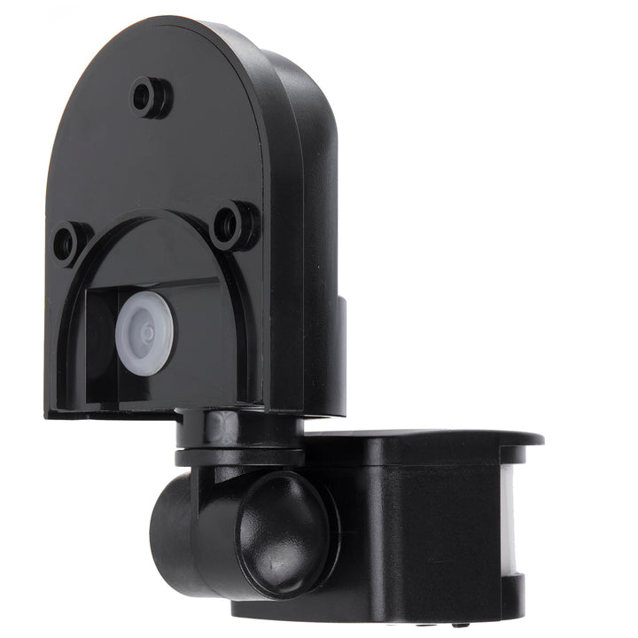 Sensor de movimento e crepúsculo/amanhecer de parede Maclean MCE25, 180°, máx. 1200 W, preto e branco