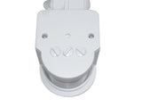 Sensor de movimento e crepúsculo/amanhecer de parede Maclean MCE25, 180°, máx. 1200 W, preto e branco