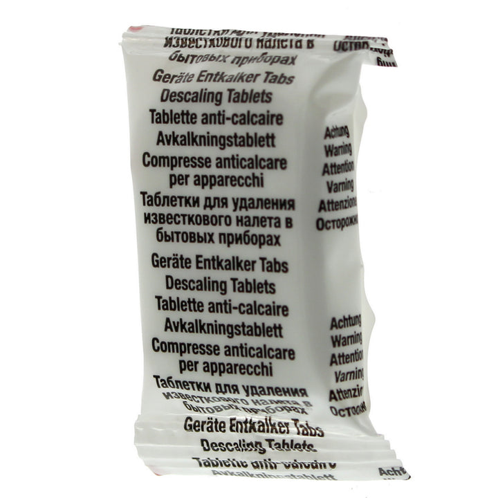 Pastillas desincrustantes para cafeteras espresso, 6 piezas, universal, Scanpart
