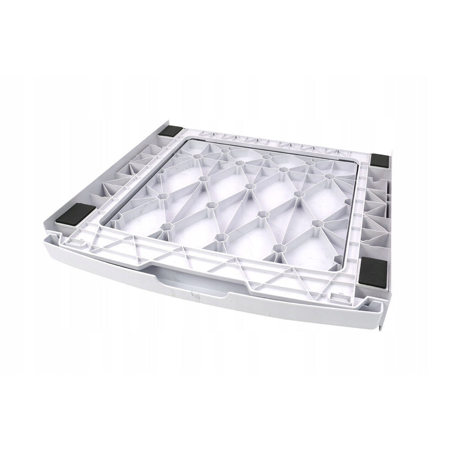 Conexión universal para lavadora-secadora, estante extraíble, 60 cm, blanco, Scanpart