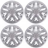 Tampões universais NRM The Best 15'' prateados 4 peças