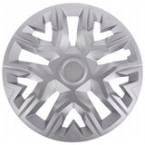 Tampões universais NRM The Best 15'' prateados 4 peças
