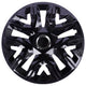 NRM Tapacubos universales 15'' Perfecto lacado negro 4 piezas