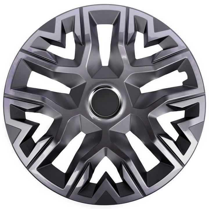 Tampões universais 14'' NRM Perfecto grafite lacado 4 peças